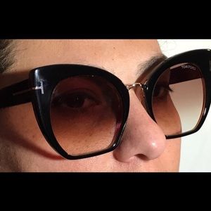 Tom Ford 'Samantha' Cat Eye Sunglasses